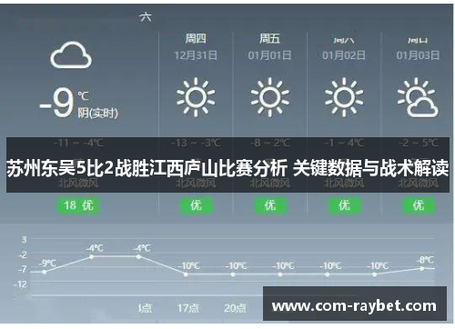 苏州东吴5比2战胜江西庐山比赛分析 关键数据与战术解读 苏州东吴5比2战胜江西庐山比赛分析 关键数据与战术解读